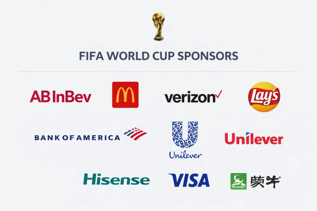 Full list of FIFA world cup partners