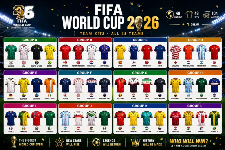 2026 FIFA World Cup Kits