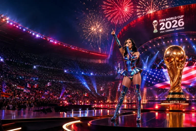 Katy Perry Confirmed to Headline FIFA World Cup 2026 Opening Ceremony
