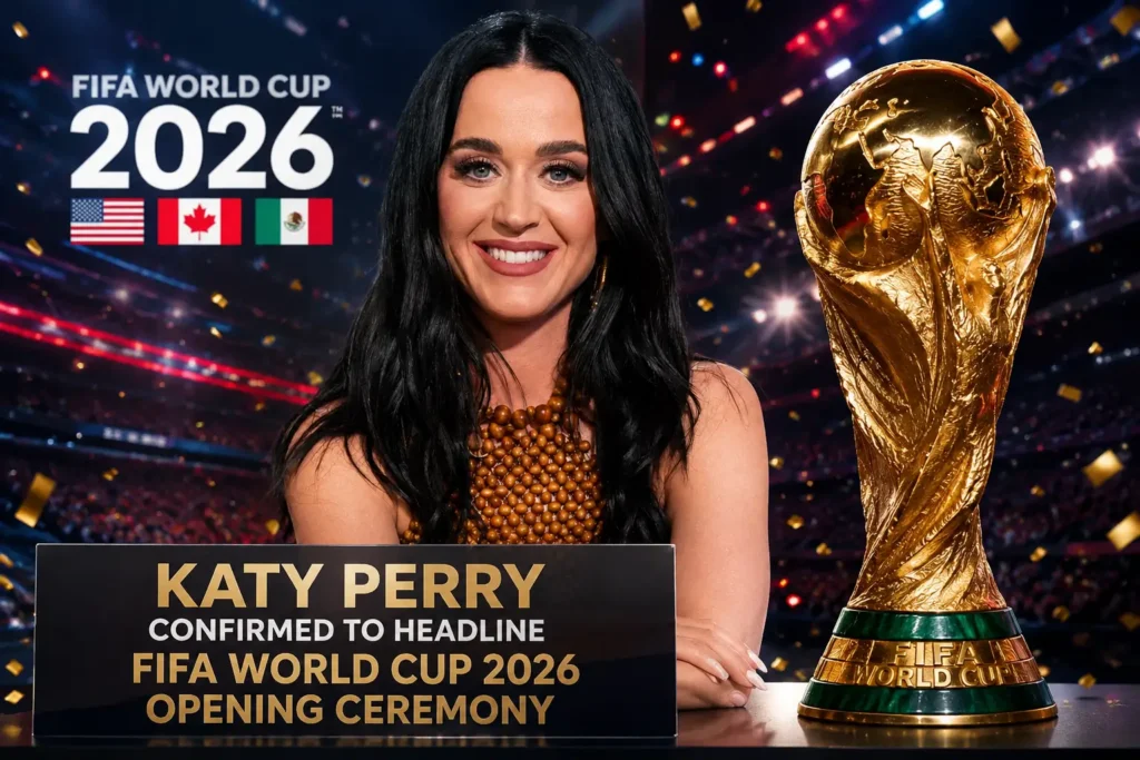 Katy Perry Headlines FIFA World Cup 2026 Opening Ceremony